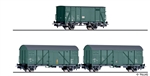 Tillig 70050 - Zestaw 3 wagonów towarowych
