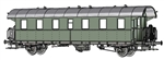 Brawa 46722 - Wagon pasażerski B2mp, CFL