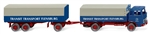 Wiking 043203 - Ciężarówka z przyczepą