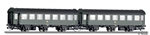 Tillig 01061 - 2 wagony DB, ep. IV