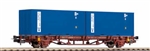 Piko 58755 - Wagon kontenerowy 2x20', FS