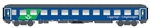 L.S.Models 48098 - Wagon pasażerski RDC/SJ