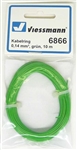 Viessmann 6866 - Przewód, zielony, 10m
