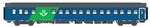 L.S.Models 48092 - Wagon pasażerski RDC/SJ