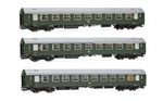 Rivarossi HR4327 - 3 wagony pasażerskie DR