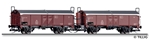 Tillig 01076 - Zestaw 2 wagonów DB, Ep.III