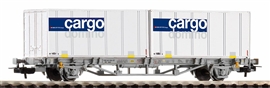 Zdjęcie Piko 58732 - Wagon kontenerowy 2x20', SBB