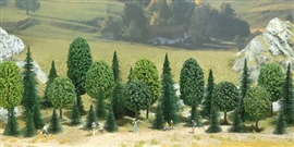 Zdjęcie Busch 6490 - Las mieszany, 35 drzewek.