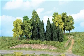 Zdjęcie Heki 1958 - Zestaw 22 drzew i jodła, 5-12