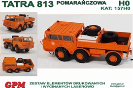 Zdjęcie GPM 157H0 - Tatra 813 pomarańczowa