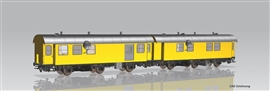 Zdjęcie Piko 55918 - 2 wagony Bahnbau z dźwiękiem