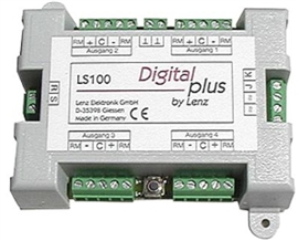 Zdjęcie Lenz 11100 - Dekoder funkcyjny 4x DCC LS100 (uniwersalny)