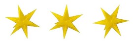 Zdjęcie Busch 5415 - 3 żółte świecące gwiazdy