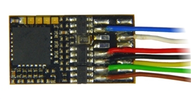 Zdjęcie Zimo MX685 - Dekoder funkcyjny, 6 wyjść, 2 x servo, na kablach