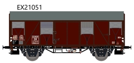 Zdjęcie Exact-Train EX21051 - Wagon kryty Gmms 44