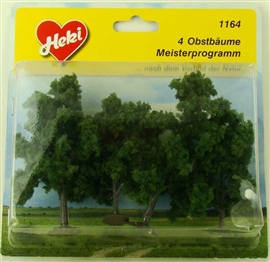 Zdjęcie Heki 1164 - 4 drzewka owocowe 8-12 cm