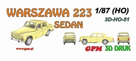 Zdjęcie GPM 3D-H0-51 - Warszawa sedan.