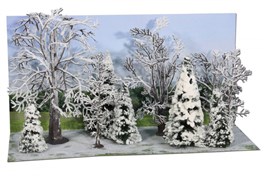 Zdjęcie Heki 2101 - 10 drzewek zimowych, 7-14 cm