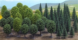 Zdjęcie Busch 6491 - Las mieszany, 50 drzewek.