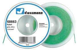 Zdjęcie Viessmann 68663 - 25 m, przewód zielony