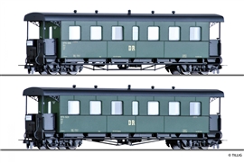 Zdjęcie Tillig 03996 - Zestaw 2 wagonów pasażerskich KB4i, DR, Ep.III