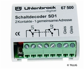 Zdjęcie Tillig 66837 - Dekoder przełączający SD