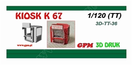Zdjęcie GPM 3D-TT-36 - Kiosk typu K67. 3 szt.