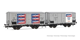 Zdjęcie Rivarossi HR6606 - Zestaw 2 wagonów, Hgb