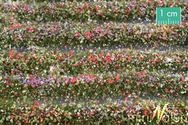 Zdjęcie Silhouette 731-29 - Paski trawy z kwiatami