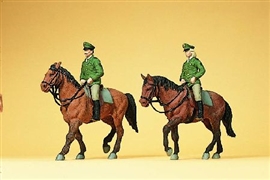 Zdjęcie Preiser 10390 - Policjanci na koniach