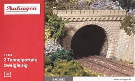 Zdjęcie Auhagen 11343 - Portal tunelu dwu-torowego