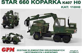 Zdjęcie GPM 110H0 - Koparka Star 660 typ K407
