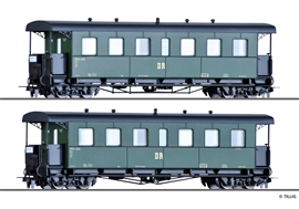 Zdjęcie Tillig 13996 - Zestaw 2 wagonów pasażerskich KB4i, DR, Ep.III