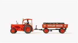 Zdjęcie Traktor z przyczepą. Hanomag R 55