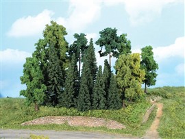 Zdjęcie Heki 1957 - Zestaw 20 drzew i jodła, 7-18