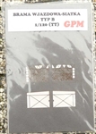 GPM BRTT1 - Brama wjazodwa siatka
