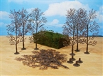 Heki 1971 - 10 drzew do montażu 18 cm