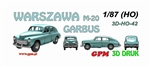 GPM 3D-H0-42 - Warszawa Garbus M-20