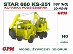 GPM 3D-H0-58 - Star 660 koparka.