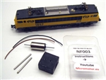 Micromotor NF003G - Zestaw do NS 1600