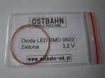 Ostbahn UMK-05 - Dioda LED SMD 0603 zielona z przewodami