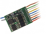 Zimo MX631F - Dekoder 1,2A, 6 wyjść funkcyjnych, NEM651 kable