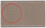 Kibri 34145 - Mauerplatte, passend