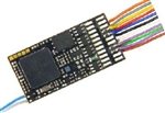 Zimo MX645 - dekoder dźwiękowy 1,2A, 9 wyjść funkcyjnych, 13 kab
