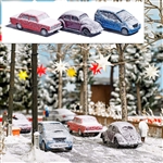 Busch 89010 - Trzy zaśnieżone samochody