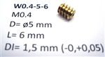 Micromotor W0.4-5-6XL - Ślimak, 10 szt.