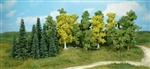26 drzewek i choinek 5-11 cm