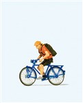 Preiser 28175 - Kurier na rowerze