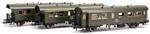 Roco 74019 - 3 wagony, PKP, ep. IV