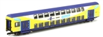 Tillig 16801 - Wagon piętrowy metronom
